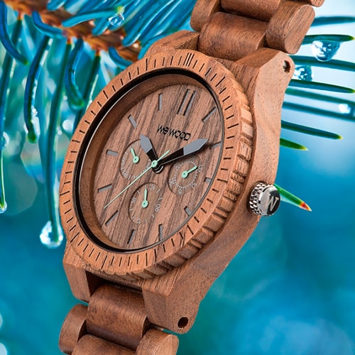 Экологические брендовые часы на запястье WEWOOD KAPPA NUT