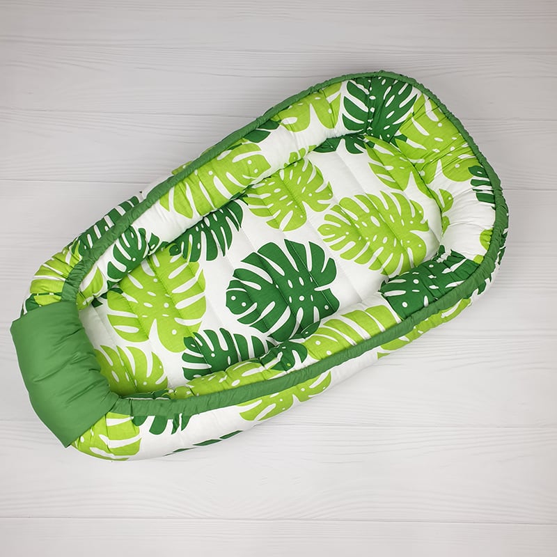 Кокон гніздечко для новонароджених Leaf Pattern
