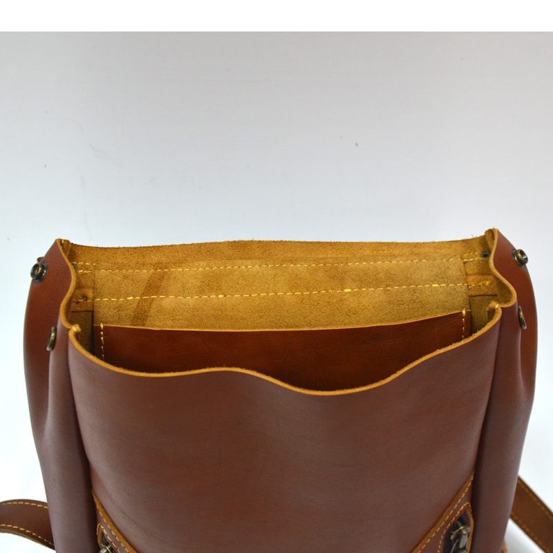 Дизайнерская сумка в подарок Brown leather