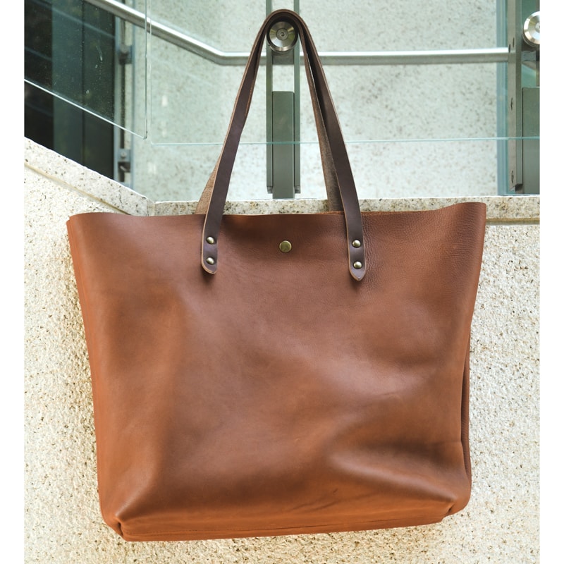Сумка – мішок жіноча Brown leather