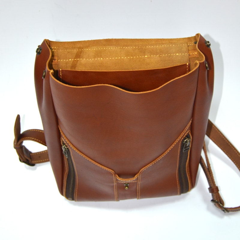 Дизайнерська сумка в подарунок Brown leather Дизайнерська сумка в подарунок Brown leather