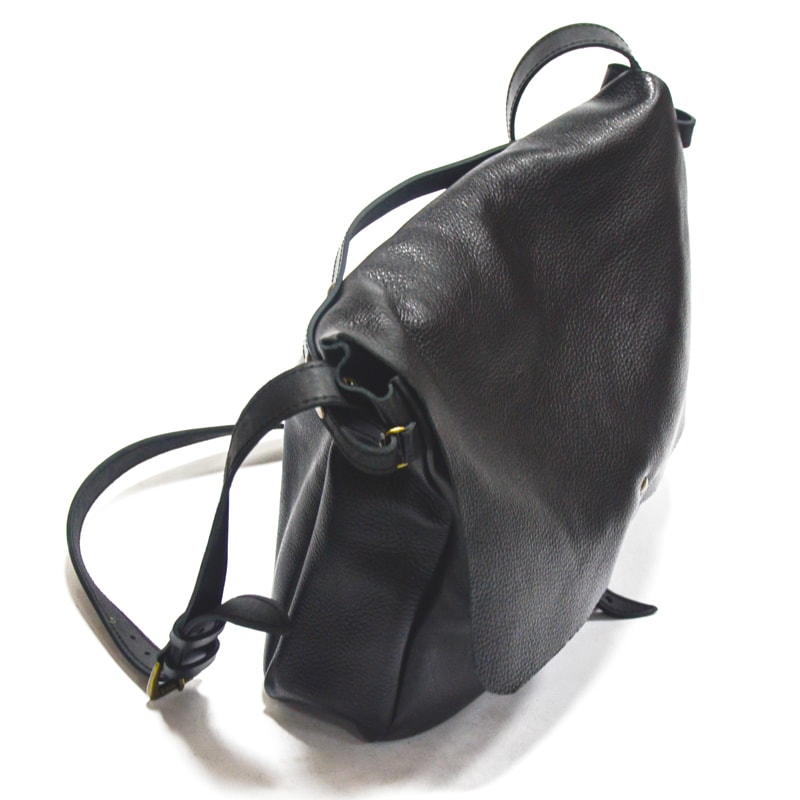 Унисекс кожаная сумка Black leather Унисекс кожаная сумка Black leather