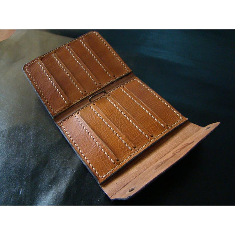 Дизайнерский кошелек Аscet Purse brown leather