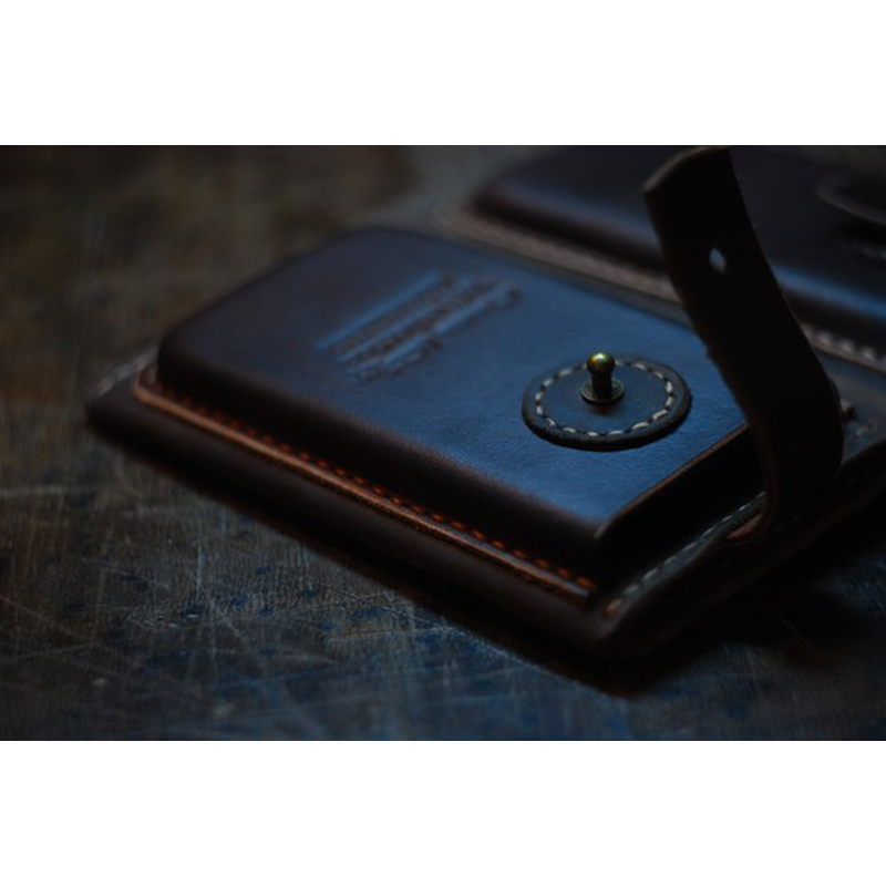Брендовий портмоне-чохол Blue leather Брендовий портмоне-чохол Blue leather