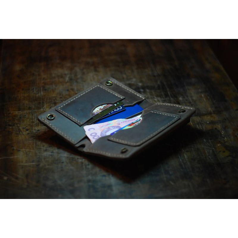 Брендовий портмоне-чохол Blue leather Брендовий портмоне-чохол Blue leather