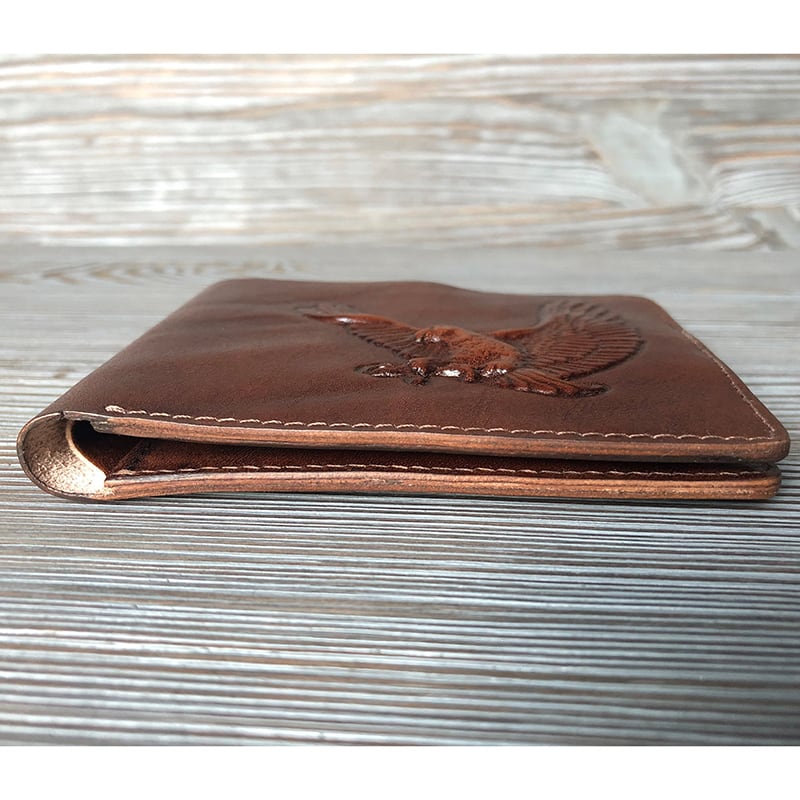 Шкіряний гаманець Purse Condor brown leather