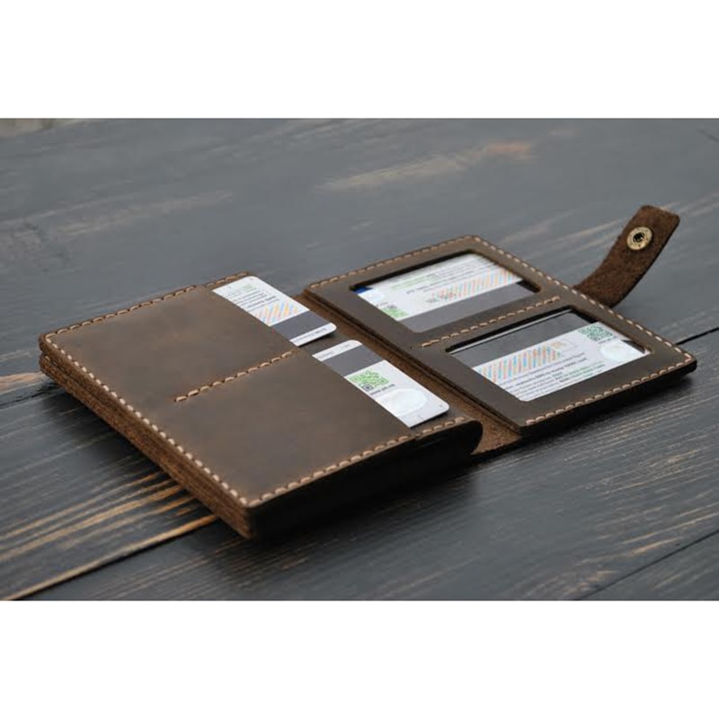 Портмоне для документов Brown leather