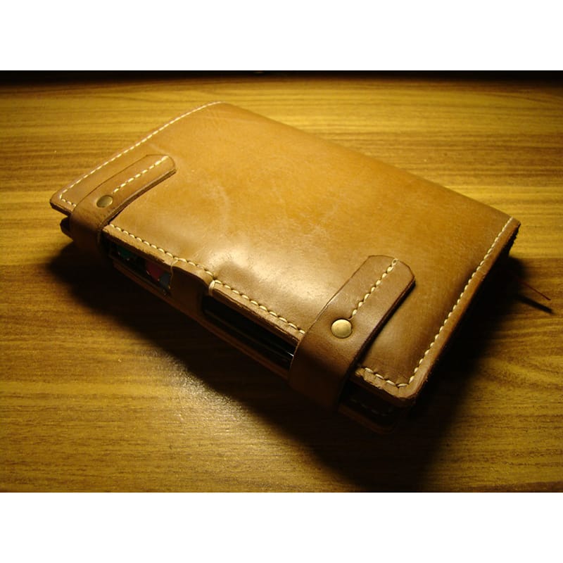 Стильний шкіряний блокнот Organiser brown leather