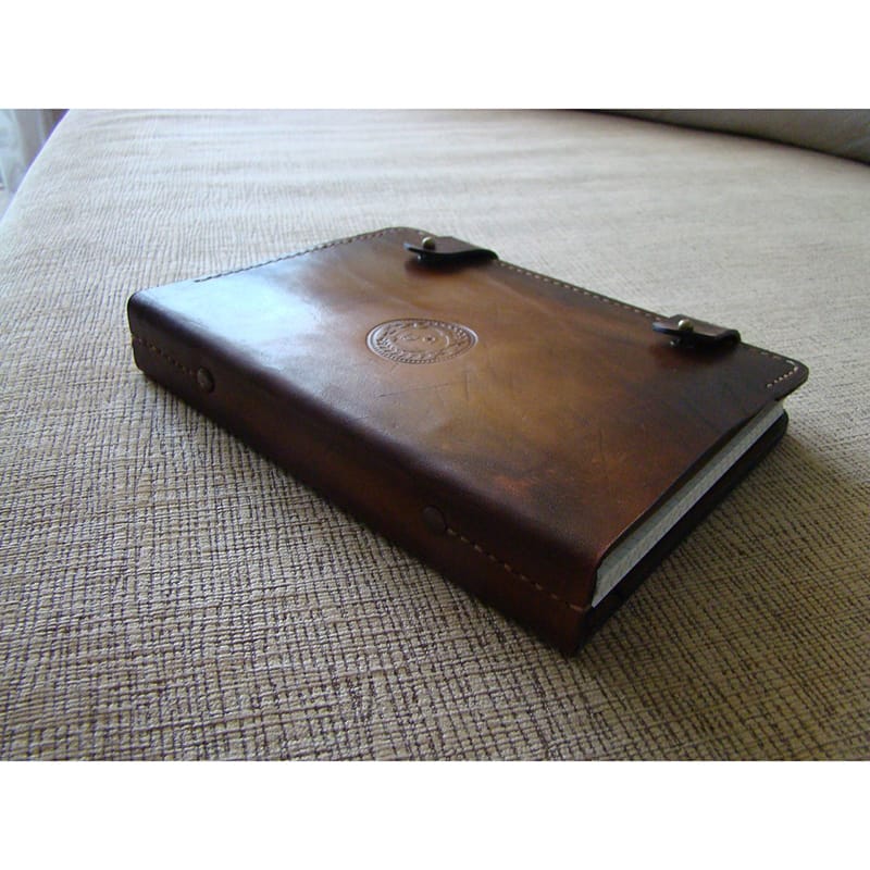 Кожаный органайзер Scheduler brown leather
