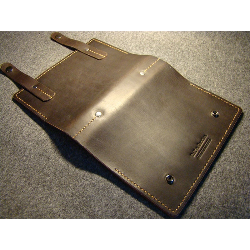 Щоденник чоловічий у шкіряній обкладинці Retro Style brown leather