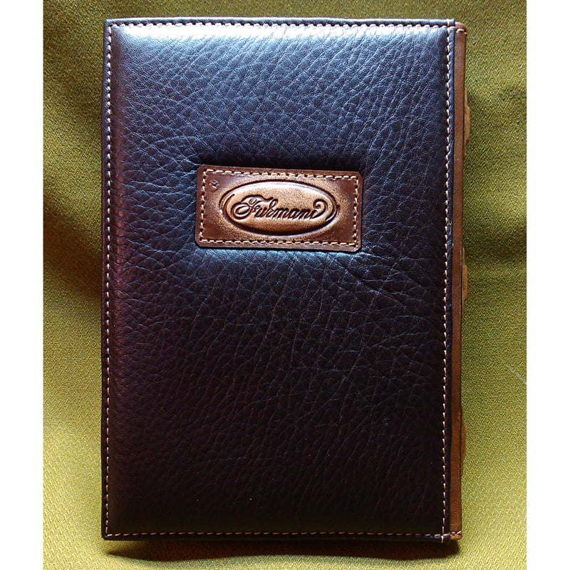 Шкіряний блокнот EX UNGUE LEONEM brown leather
