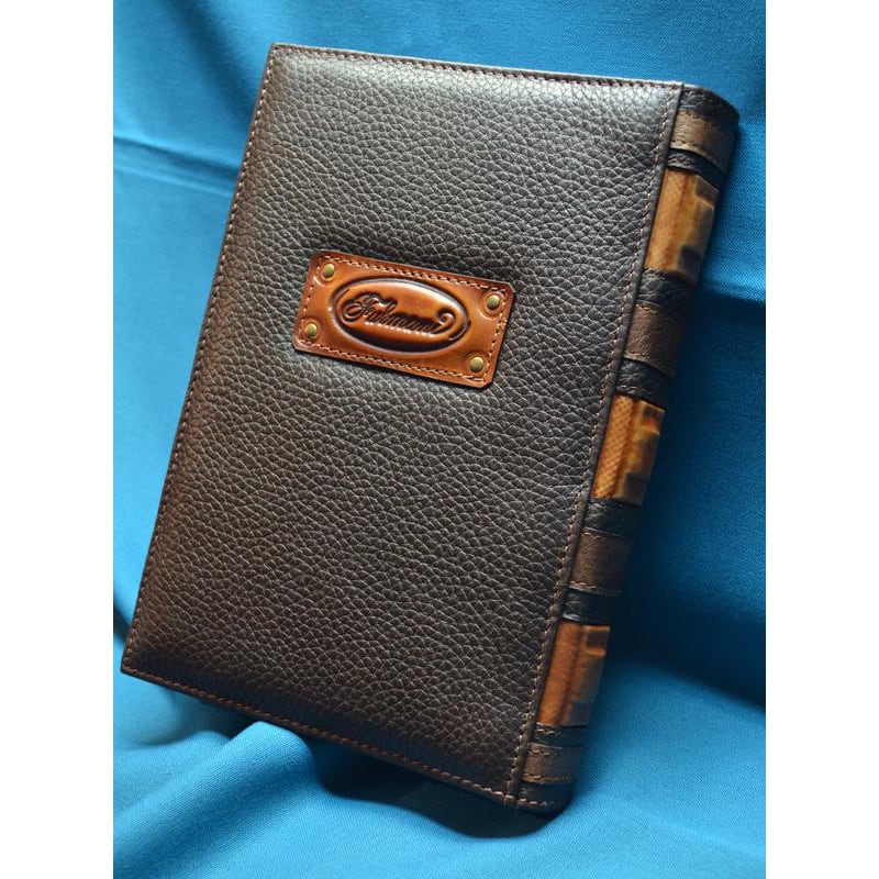 Шкіряний блокнот Улов brown leather Шкіряний блокнот Улов brown leather