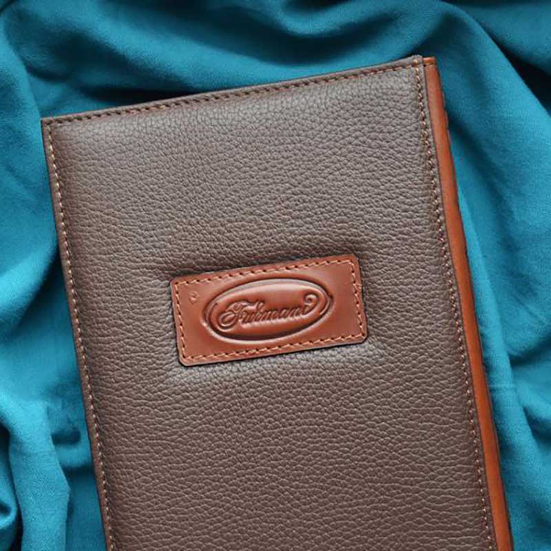 Ежедневник в кожаном переплете Noble Lion brown leather