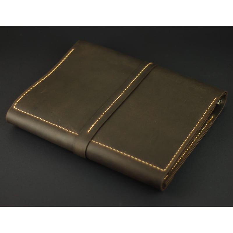 Кожаный ежедневник Б5 Organizer brown leather