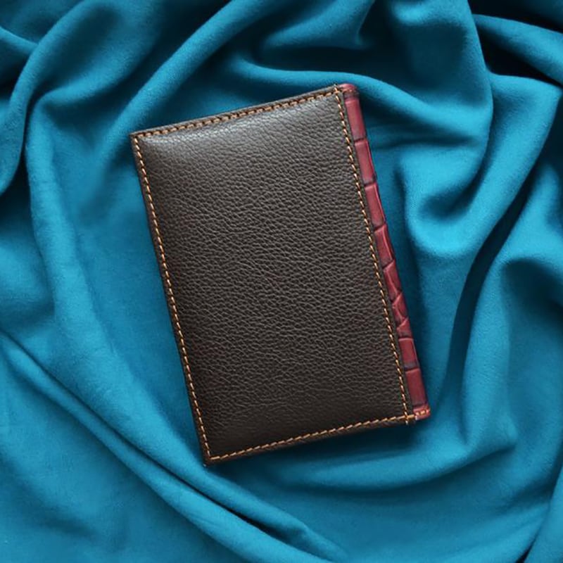 Щоденник в шкіряній обкладинці Lynx brown leather