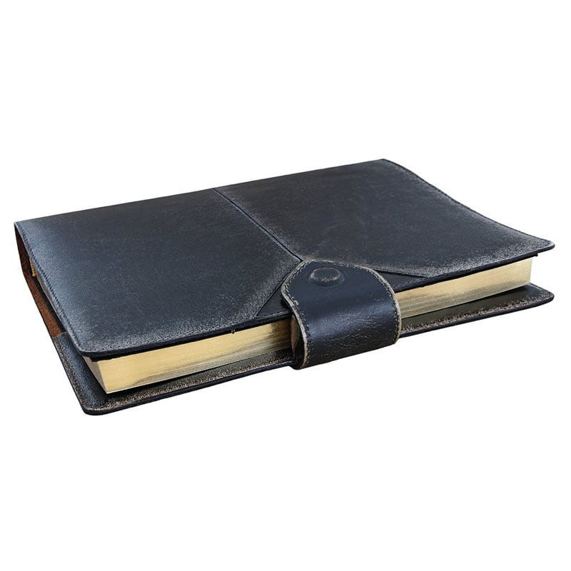 Кожаный органайзер Multipass black leather
