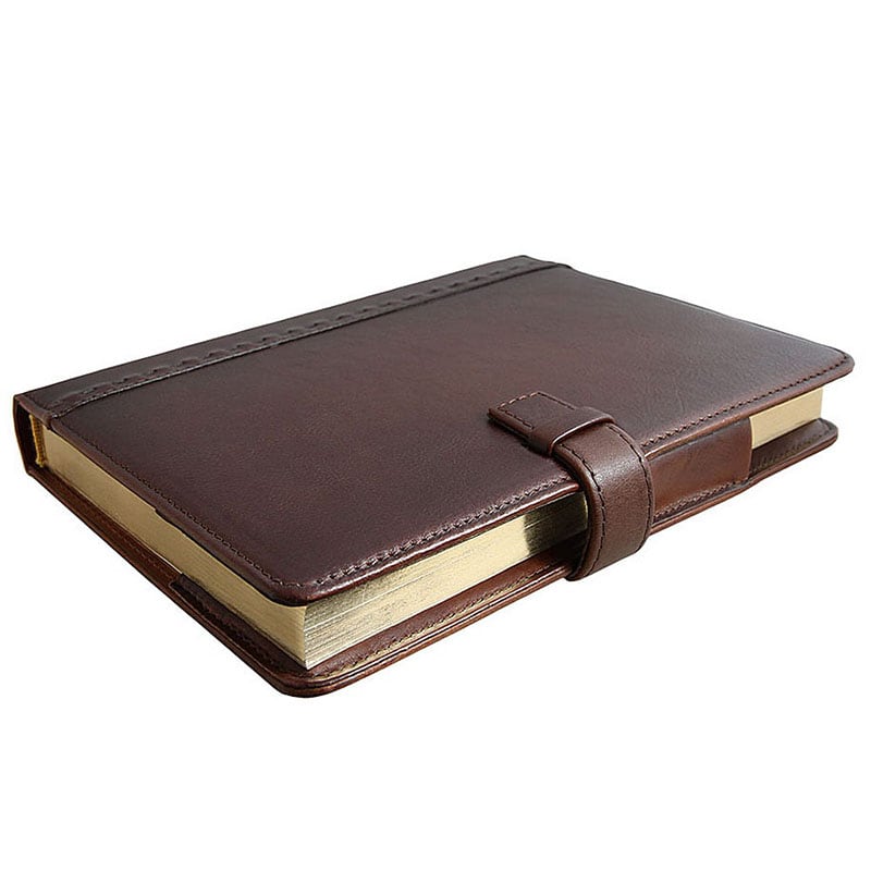 Кожаный блокнот Minimalism brown leather Кожаный блокнот Minimalism brown leather