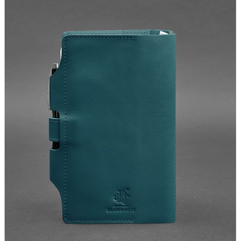 Блокнот в шкіряній палітурці SoftBook Emerald Green Leather