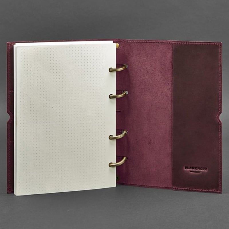 Ежедневник в кожаной обложке Grape Bordeaux Leather Ежедневник в кожаной обложке Grape Bordeaux Leather