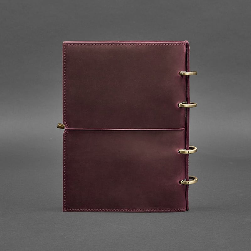 Ежедневник в кожаной обложке Grape Bordeaux Leather Ежедневник в кожаной обложке Grape Bordeaux Leather