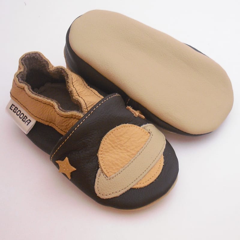 Шкіряне взуття для хлопчиків Еbooba Бежевий Сатурн (brown leather)