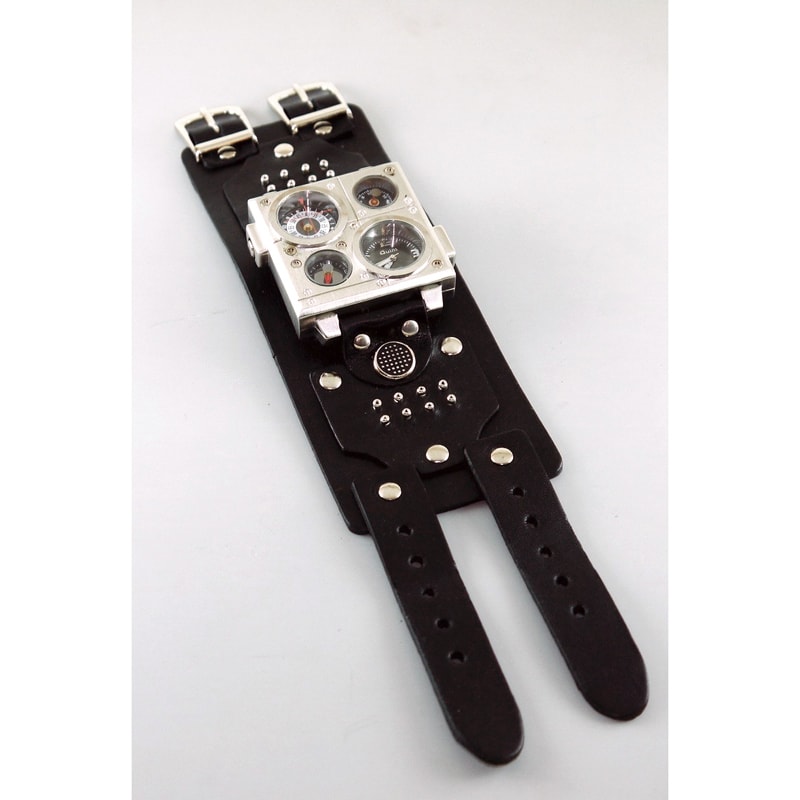 Чоловічий годинник у подарунок Double Aviator Altimeter
