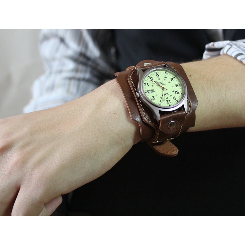 Часы мужские кожаные Swiss Style Green