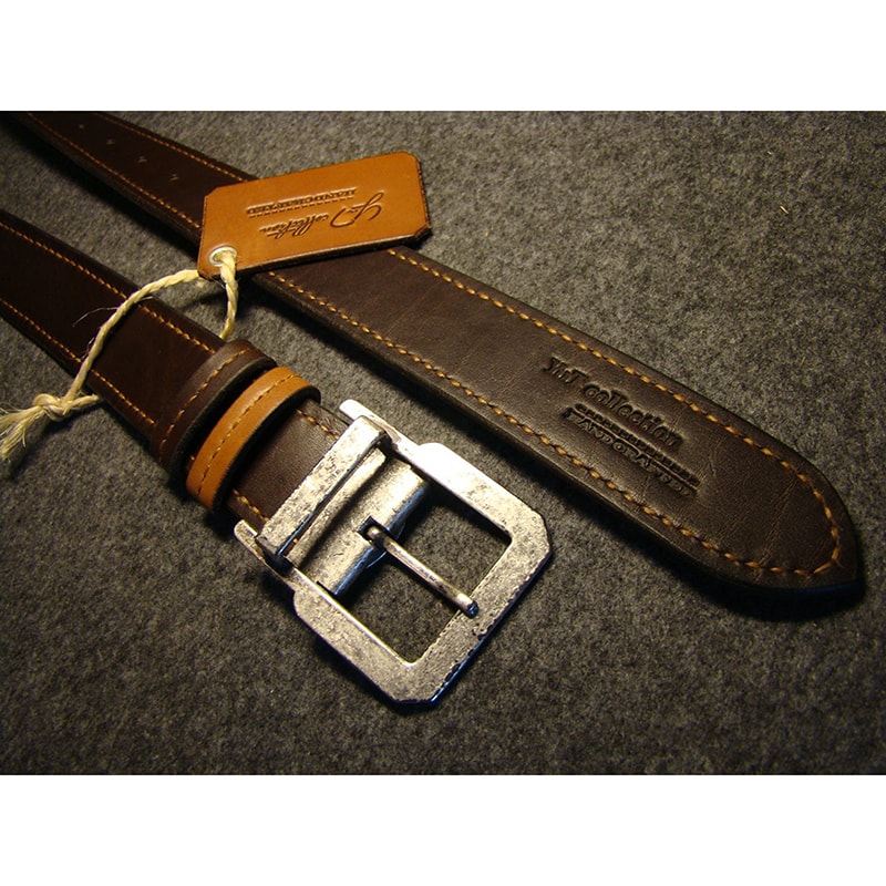 Ремень кожаный handmade Dual