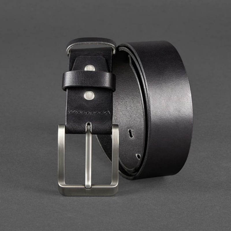 Кожаный ремень Belt Vintage Black Leather