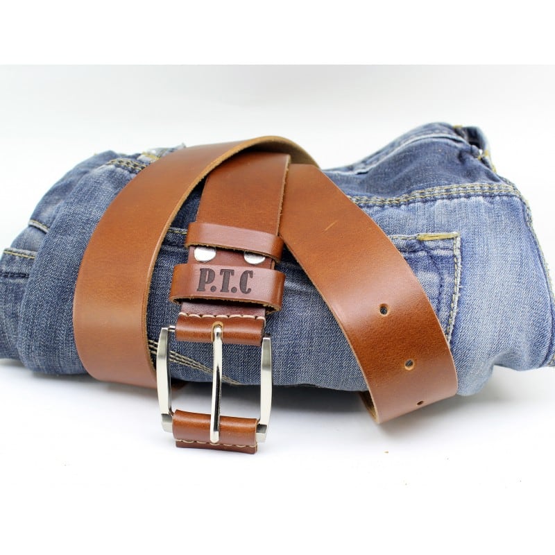 Ремень мужской Belt Personal Chestnut brown leather Ремень мужской Belt Personal Chestnut brown leather