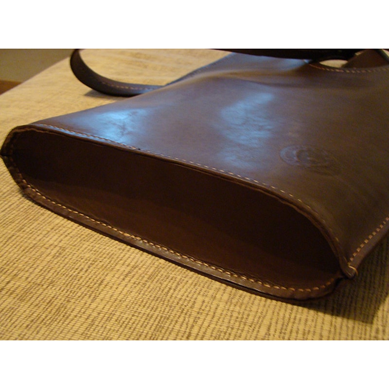 Сумка жіноча handmade brown leather