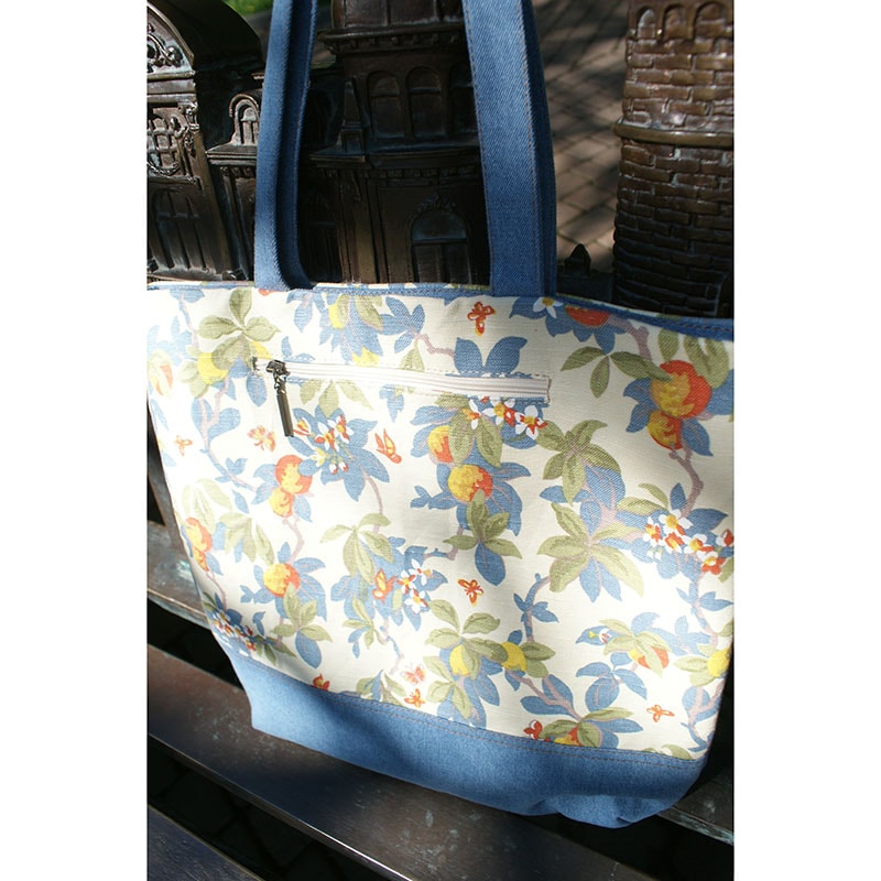 Сумка жіноча handmade Lyubava Квіти Денім Сумка жіноча handmade Lyubava Квіти Денім
