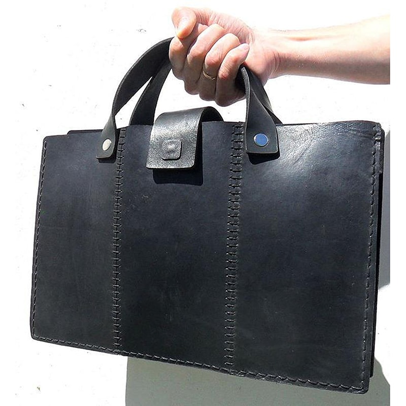 Сумка кожаная Satchel unisex