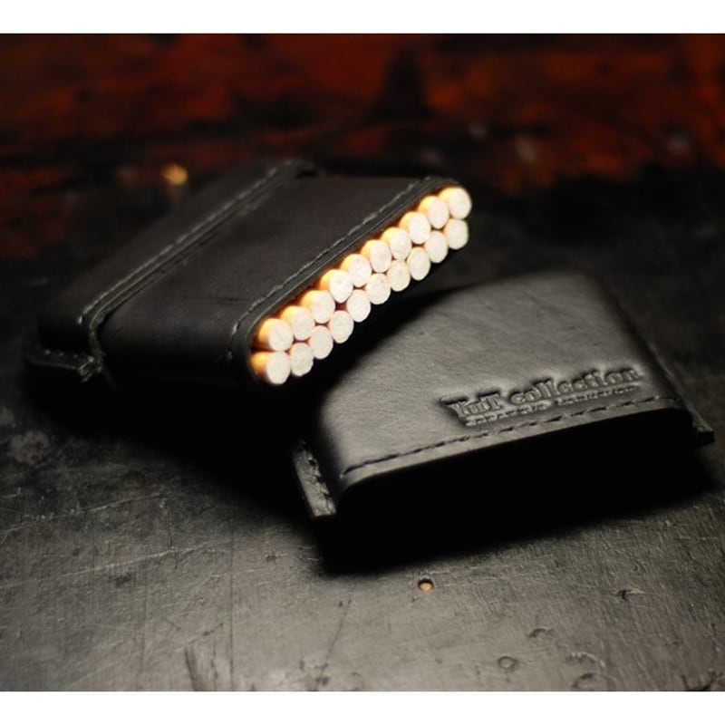 Портсигар кожаный мужской American Style black leather Портсигар кожаный мужской American Style black leather