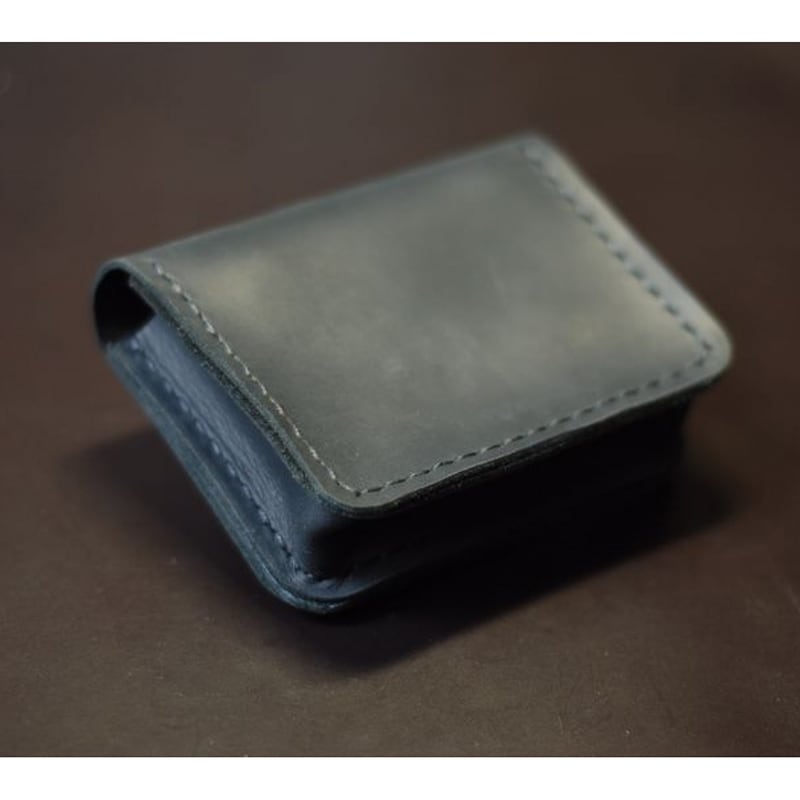 Шкіряний гаманець Multifunction black leather