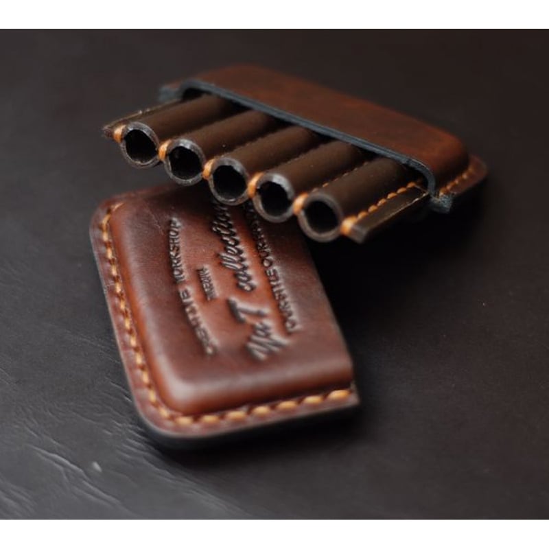 Кожаный портсигар Cohiba Club black leather Кожаный портсигар Cohiba Club black leather