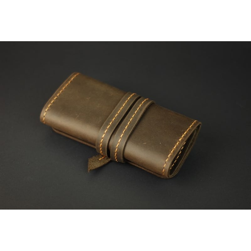 Кожаная сумка Tobacco Bag brown leather