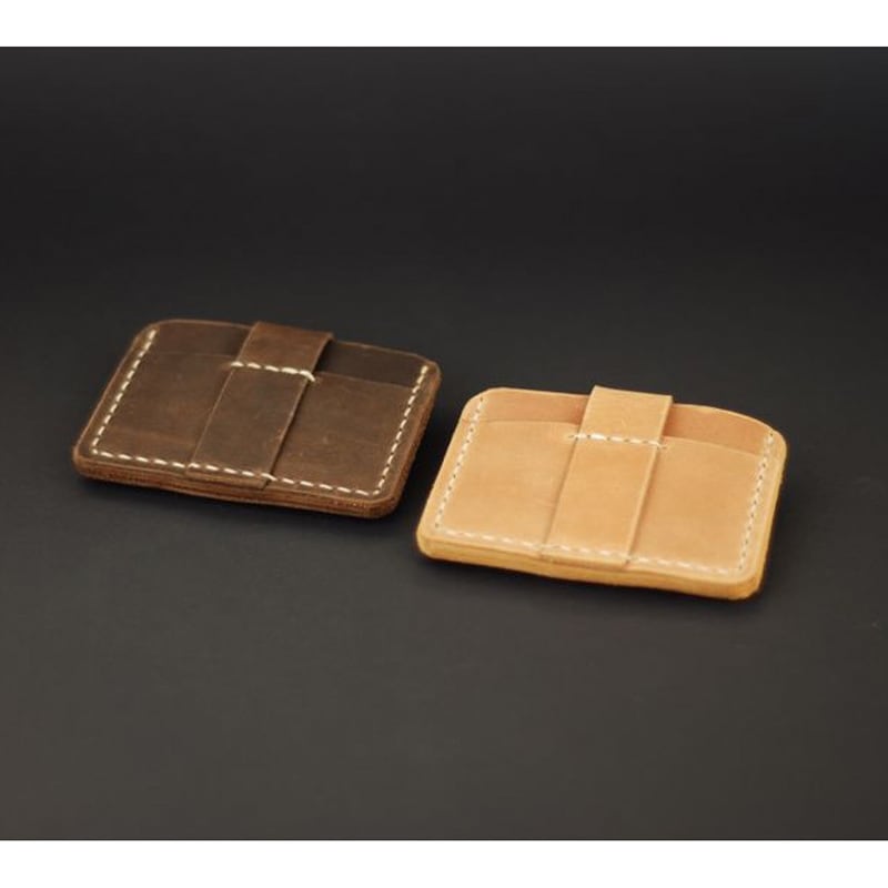Набор кожаных картхолдеров Сonvenience brown leather