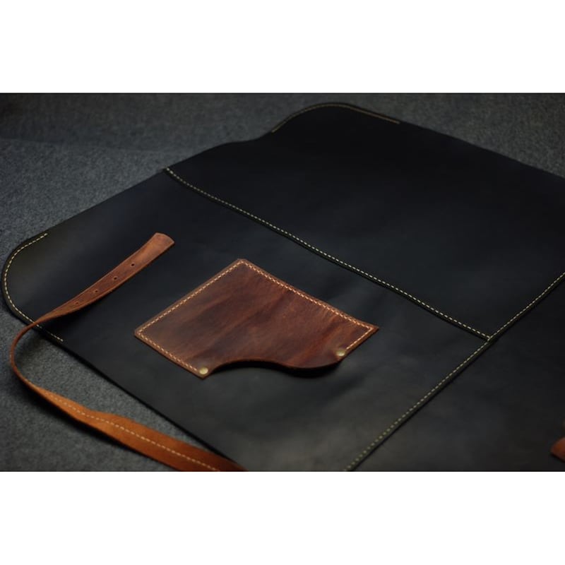 Фартук кожаный Professional black leather Фартук кожаный Professional black leather