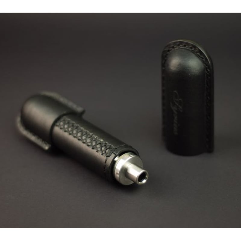Чехол на электронные сигареты eCig black leather