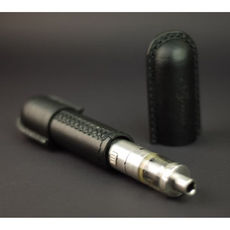 Чехол на электронные сигареты eCig black leather