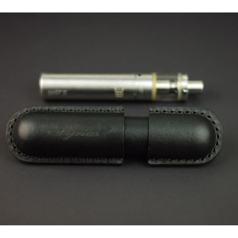 Чехол на электронные сигареты eCig black leather