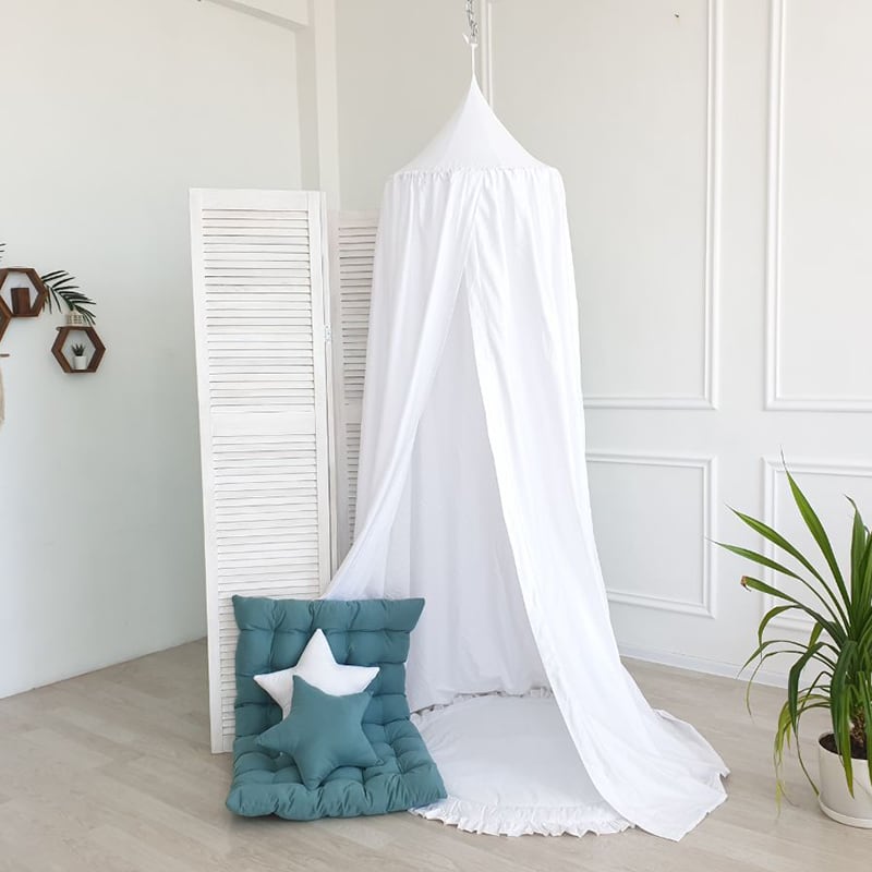 Намет Рavilion Alabaster white satin