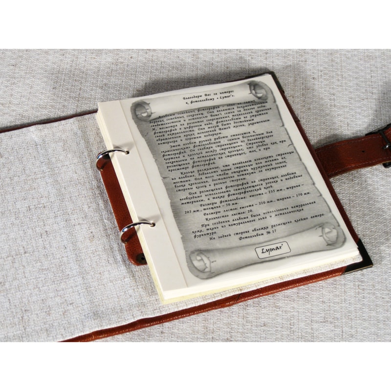 Кожаный фотоальбом в подарок Family Portfolio Red leather Кожаный фотоальбом в подарок Family Portfolio Red leather