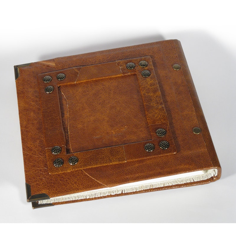 Семейный фотоальбом кожаный в подарок Papyrus Red leather Семейный фотоальбом кожаный в подарок Papyrus Red leather