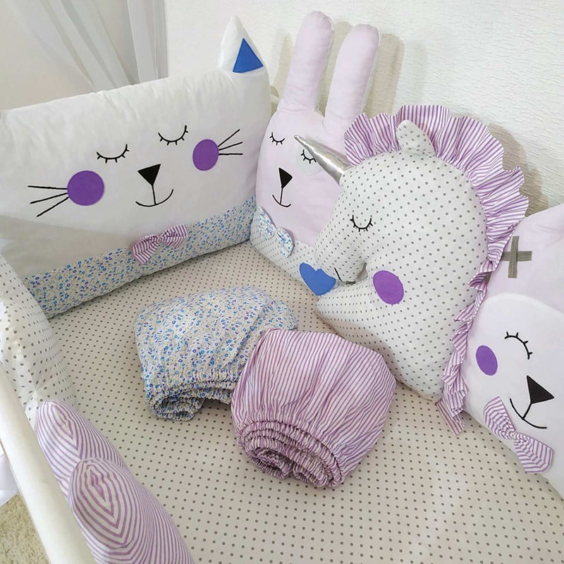 Защитный бортик Lilac Lullaby