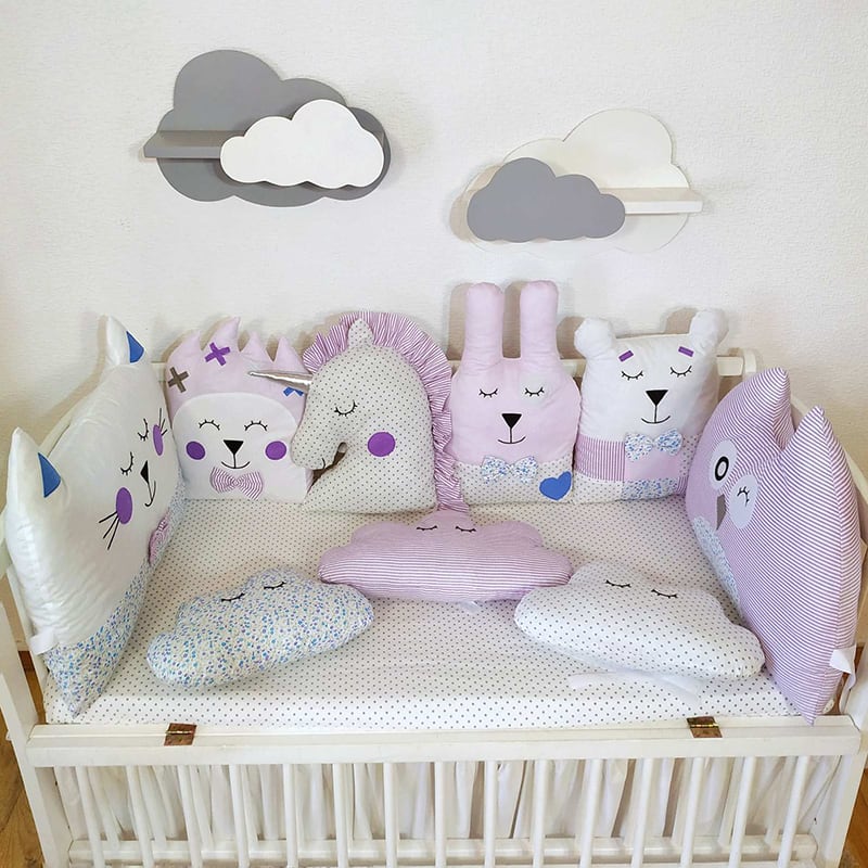 Защитный бортик Lilac Lullaby