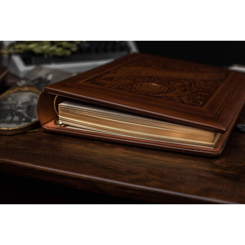 Семейная летопись Книга Мого Роду brown leather Семейная летопись Книга Мого Роду brown leather