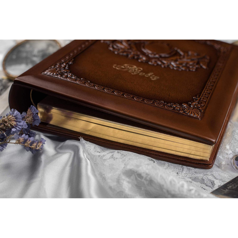 Родовід книга Родовід brown leather Родовід книга Родовід brown leather